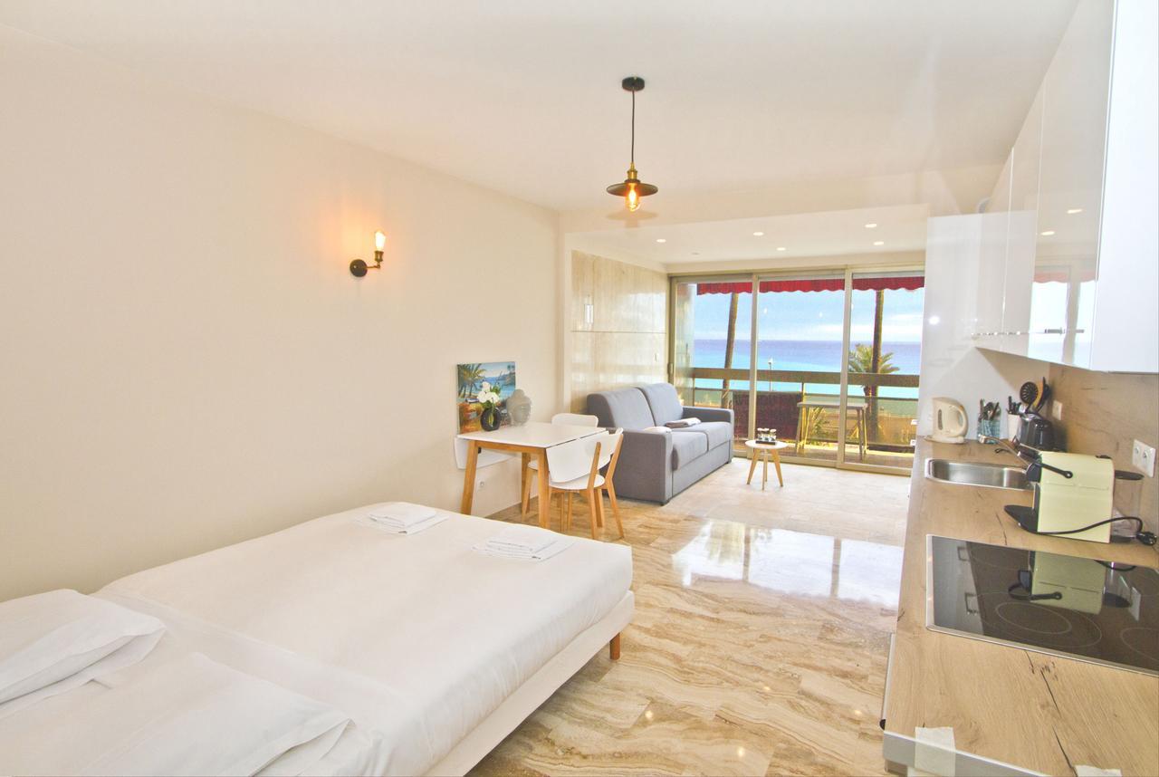 Promenade Holiday - Cosy Sea Front Studio Nice Ngoại thất bức ảnh